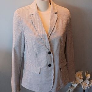 Olsen Europe pinstripe blazer